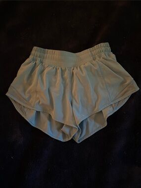 lululemon athletica Light Sage Layered Running Shorts